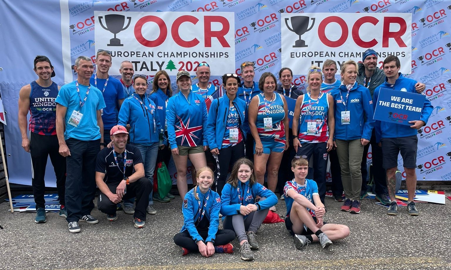 Team UK at the OCR European Championships
