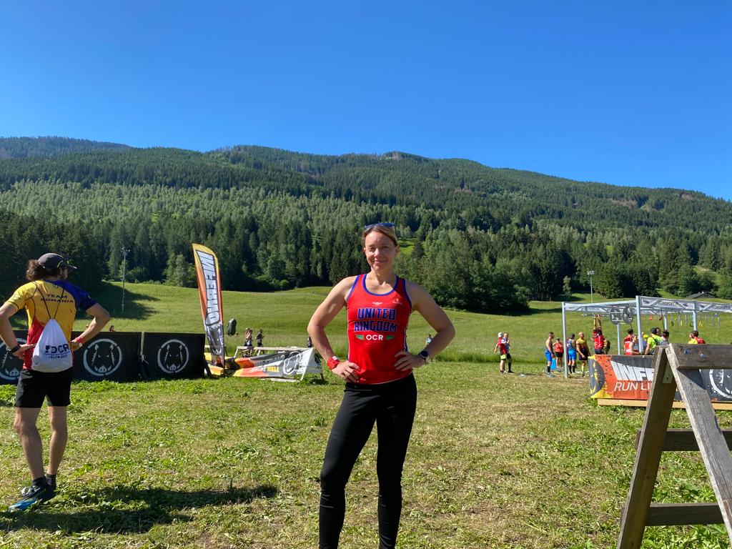 Erika Poole from Team UK at the OCR European Championships
